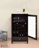 Artistic Wine Cabinet with Drawer