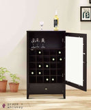 Artistic Wine Cabinet with Drawer -  - Grape and Whiskey