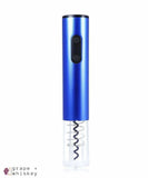 Automatic Aluminum Wine Opener - BLUE - Grape and Whiskey