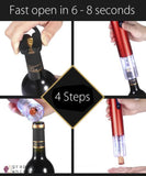 Automatic Aluminum Wine Opener -  - Grape and Whiskey