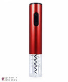 Automatic Aluminum Wine Opener - RED - Grape and Whiskey