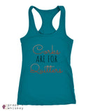 Corks are for Quitters - Racerback Tank -  - Grape and Whiskey