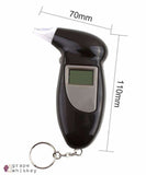 Digital Alcohol Breathalyzer Keychain -  - Grape and Whiskey