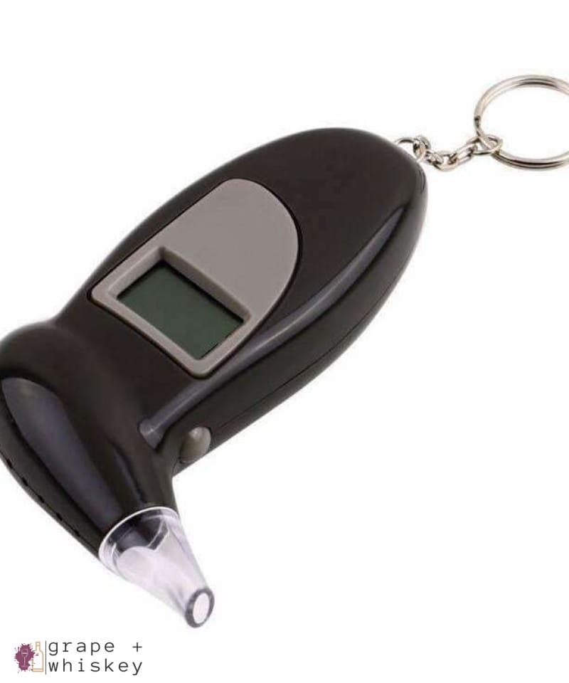 Digital Alcohol Breathalyzer Keychain - Default Title - Grape and Whiskey
