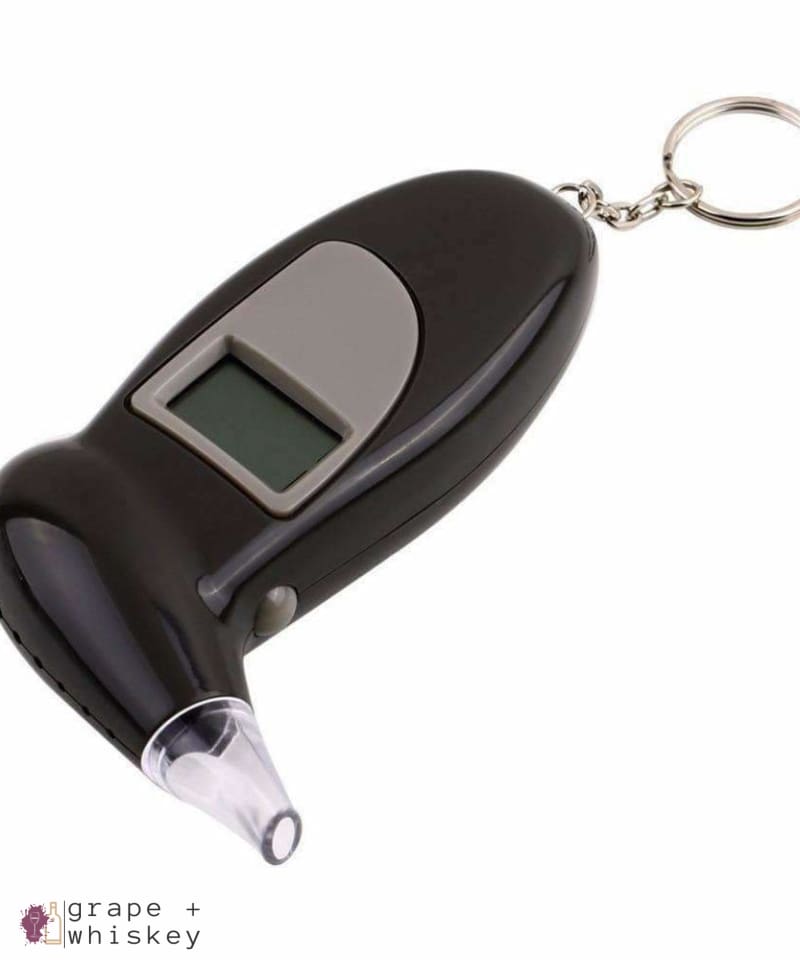 Digital Alcohol Breathalyzer Keychain -  - Grape and Whiskey