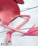 Flamingo Wine Bottle Holder -  - Grape and Whiskey