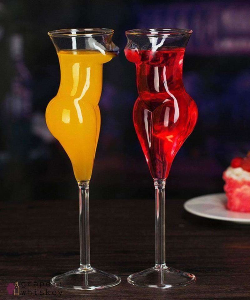 Full Figured Wine Glass -  - Grape and Whiskey