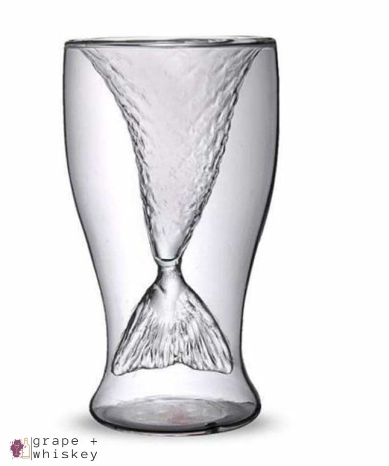 Mermaid Tail Wine Glass -  - Grape and Whiskey