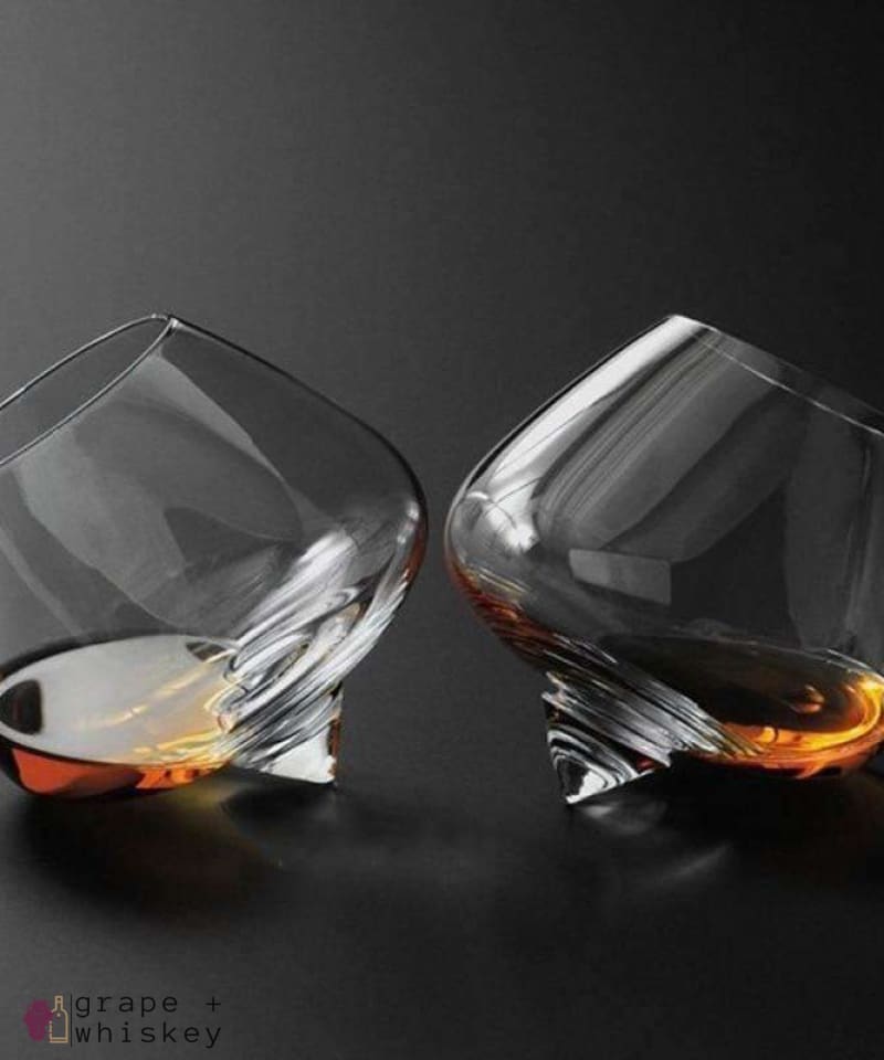 "The Swirler" Belly Whiskey & Brandy Glass -  - Grape and Whiskey