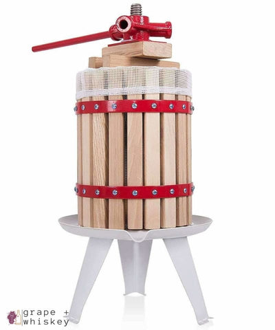 1.6 Gallon Wine Press - Default Title - Grape and Whiskey