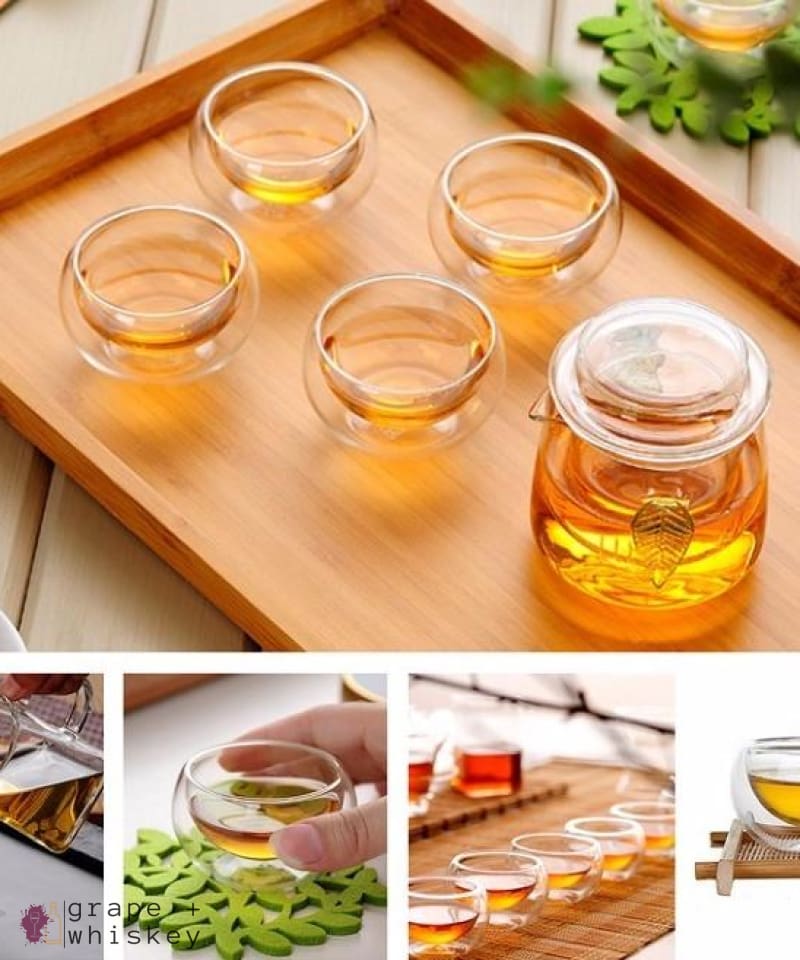 2oz Elegant Whiskey Glass -  - Grape and Whiskey