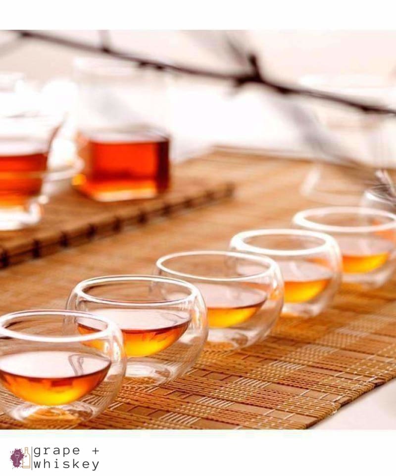 2oz Elegant Whiskey Glass -  - Grape and Whiskey