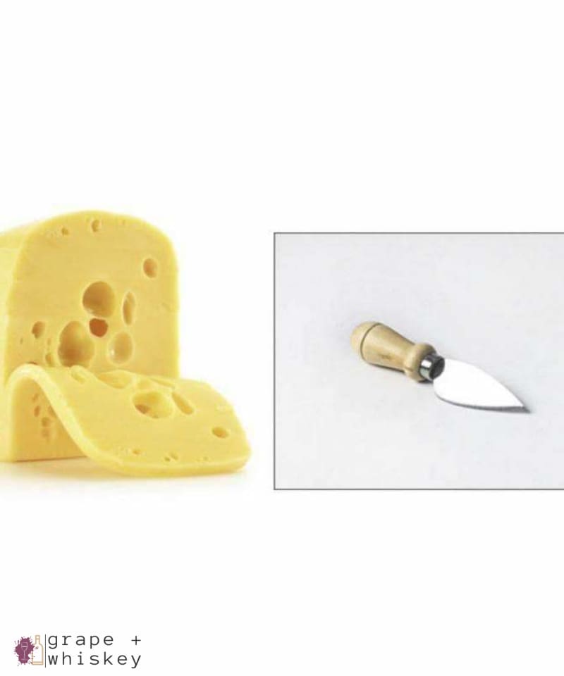 4P Bamboo Cheese Knife Set -  - Grape and Whiskey