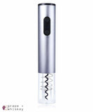 Automatic Aluminum Wine Opener - SILVER GRAY - Grape and Whiskey