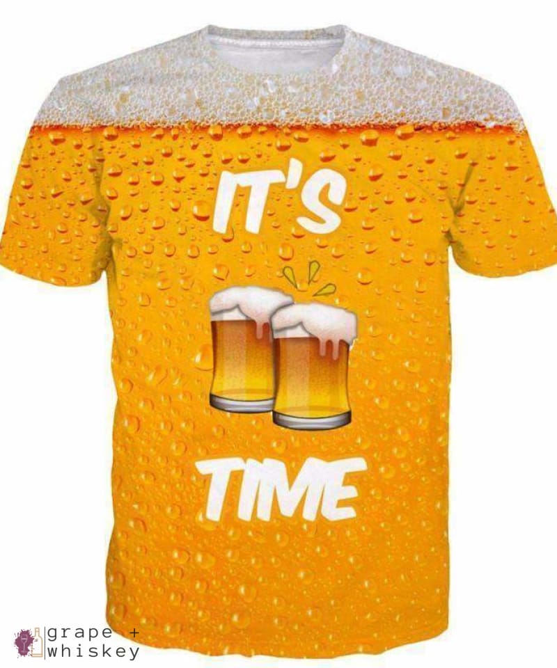 Beer Time Shirts -  - Grape and Whiskey