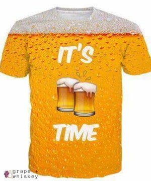 Beer Time Shirts - OTE-01 / XXXL - Grape and Whiskey