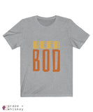 BeerBod Men's Short Sleeve T-shirt - Athletic Heather / 2XL - Grape and Whiskey