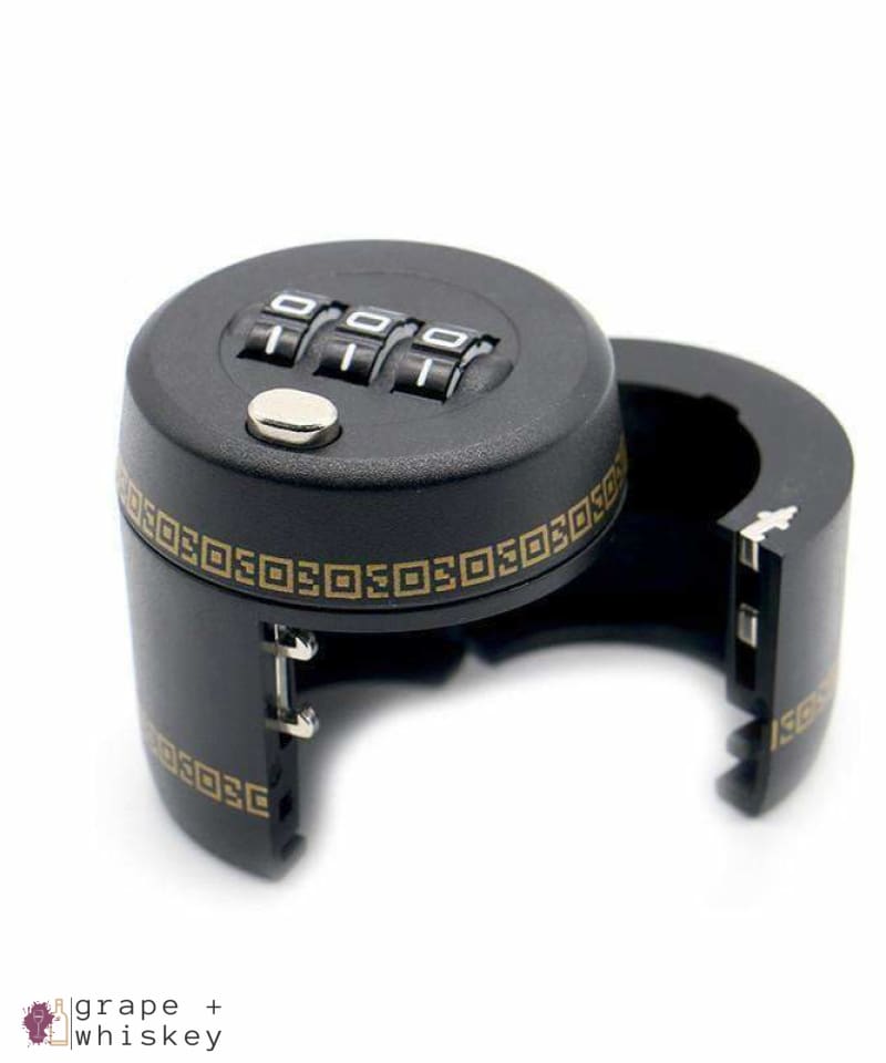 Combination Lock for Bottles -  - Grape and Whiskey