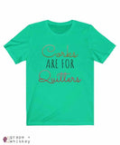 Corks Are For Quitters Short Sleeve Tee - Teal / 3XL - Grape and Whiskey