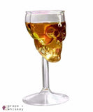 Handmade Skull Glass for Whiskey or Wine - Default Title - Grape and Whiskey