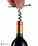 Key Ring Wine Bottle Opener -  - Grape and Whiskey