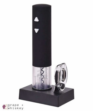 LED Electric Wine Opener with Foil Cutter - Default Title - Grape and Whiskey