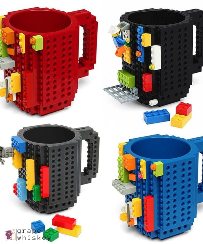 Lego Beer Mug - Drink Safe! -  - Grape and Whiskey