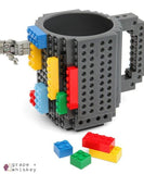 Lego Beer Mug - Drink Safe! - gray / 350 ml - Grape and Whiskey
