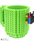 Lego Beer Mug - Drink Safe! - Green / 350 ml - Grape and Whiskey