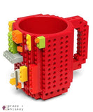 Lego Beer Mug - Drink Safe! - red / 350 ml - Grape and Whiskey