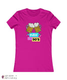 &quot;Made in the 90s&quot; Women's Favorite Slim-fit Tee - Berry / 2XL - Grape and Whiskey