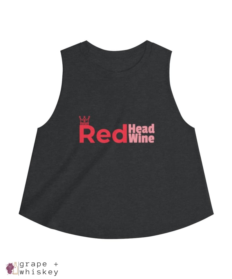 Redhead's Love Wine Women's Crop top -  - Grape and Whiskey
