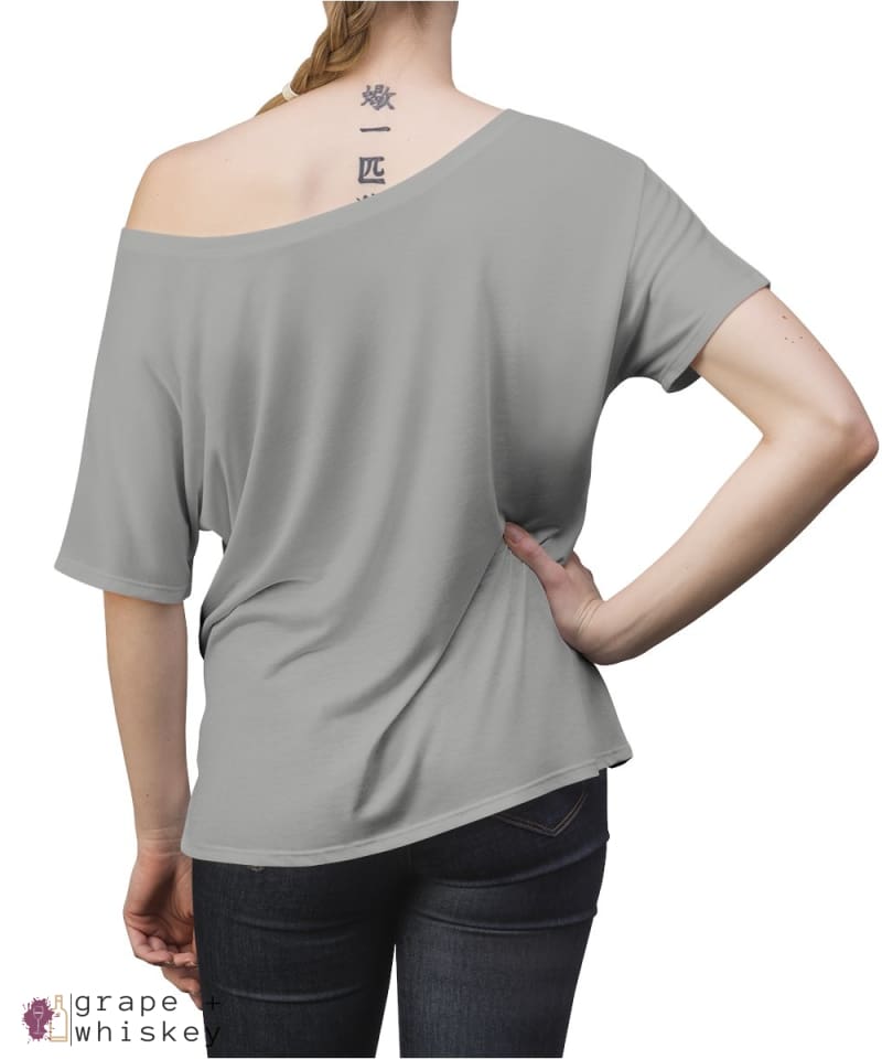 Teacher Off Duty Women's Slouchy top -  - Grape and Whiskey