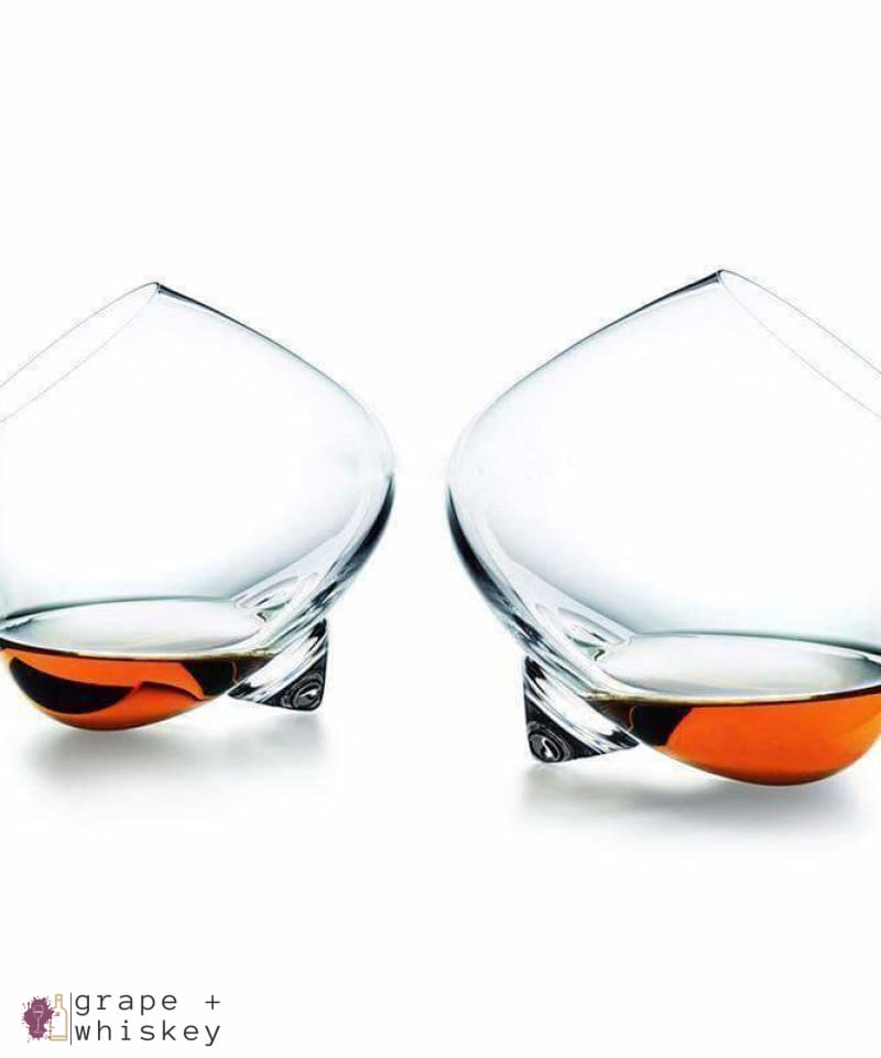 &quot;The Swirler&quot; Belly Whiskey &amp; Brandy Glass -  - Grape and Whiskey