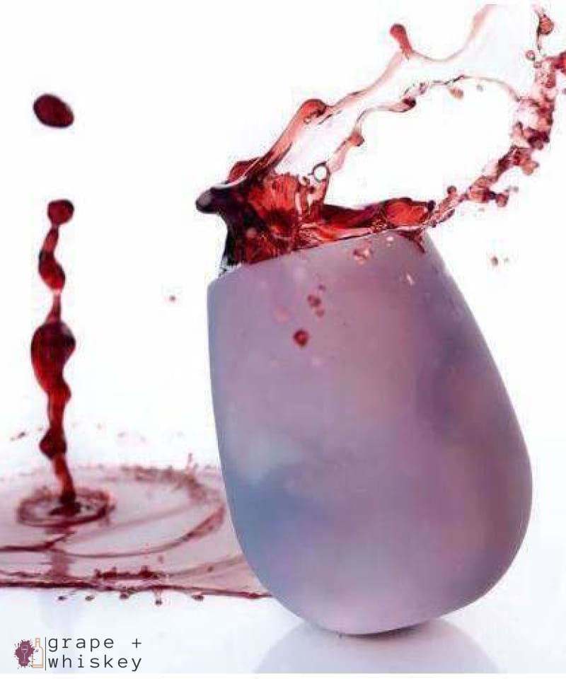 Unbreakable Silicone Wine Cups -  - Grape and Whiskey