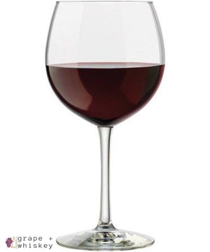 Vineyard Reserve Merlot Wine Glass Set of 8, Clear - Default - Grape and Whiskey