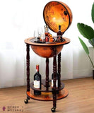 Vintage Globe Wine Stand (Bar) -  - Grape and Whiskey