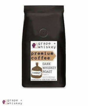 Whiskey Flavored Coffee from Brazil - 12 LB / Dark / Espresso - Grape and Whiskey