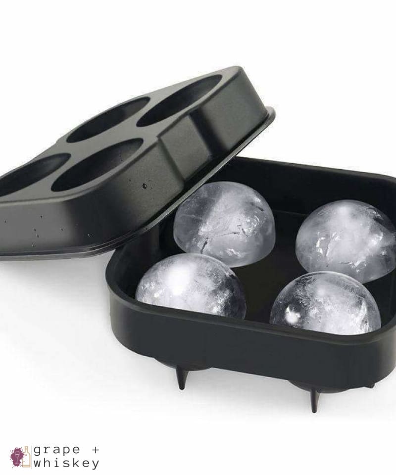 Whiskey Ice Ball Maker Tray -  - Grape and Whiskey