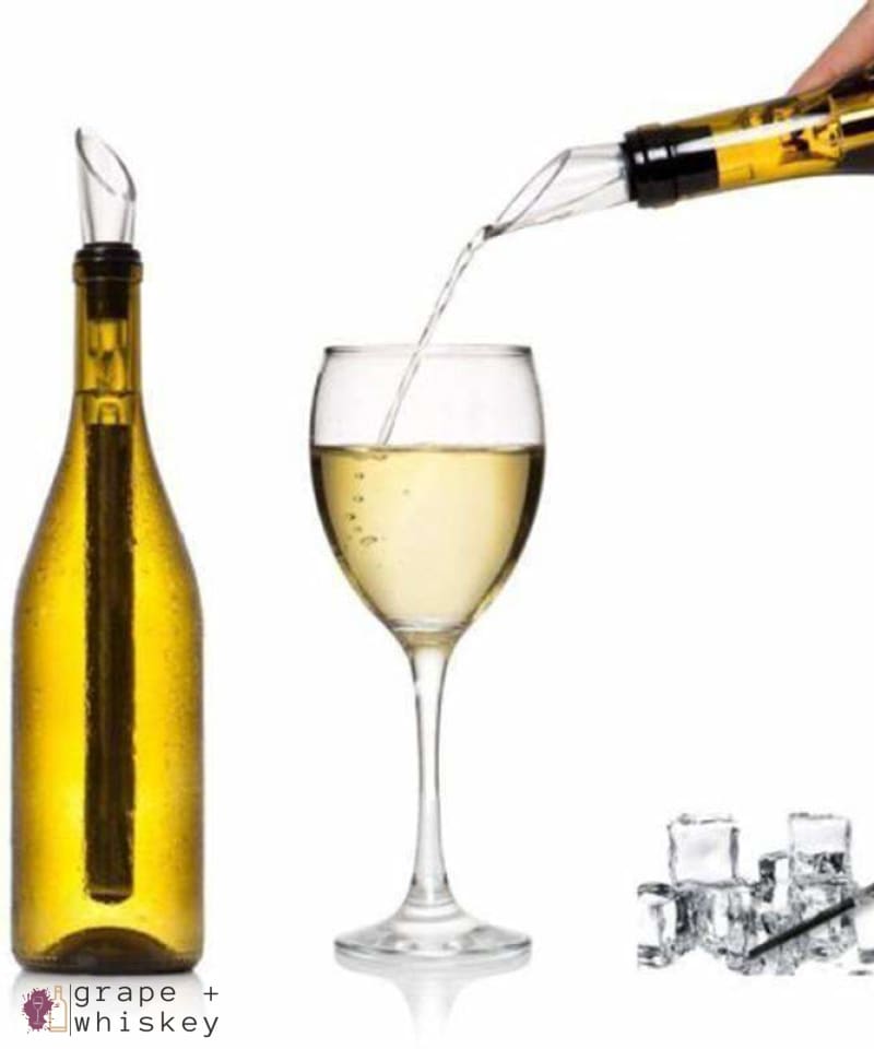 Wine Chiller Stick with Pourer -  - Grape and Whiskey