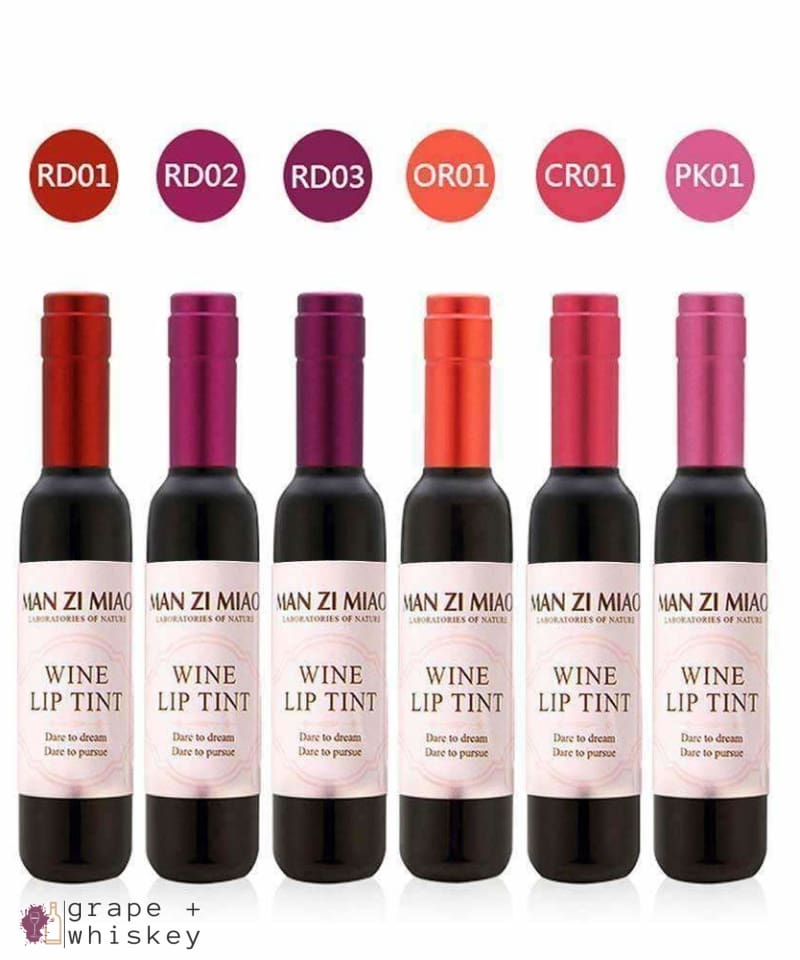 Wine Waterproof Lipstick Kit [Pack Of 6] - Default Title - Grape and Whiskey